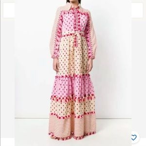 Dodo Bar Or Jose Maxi Dress Cotton Embroidered